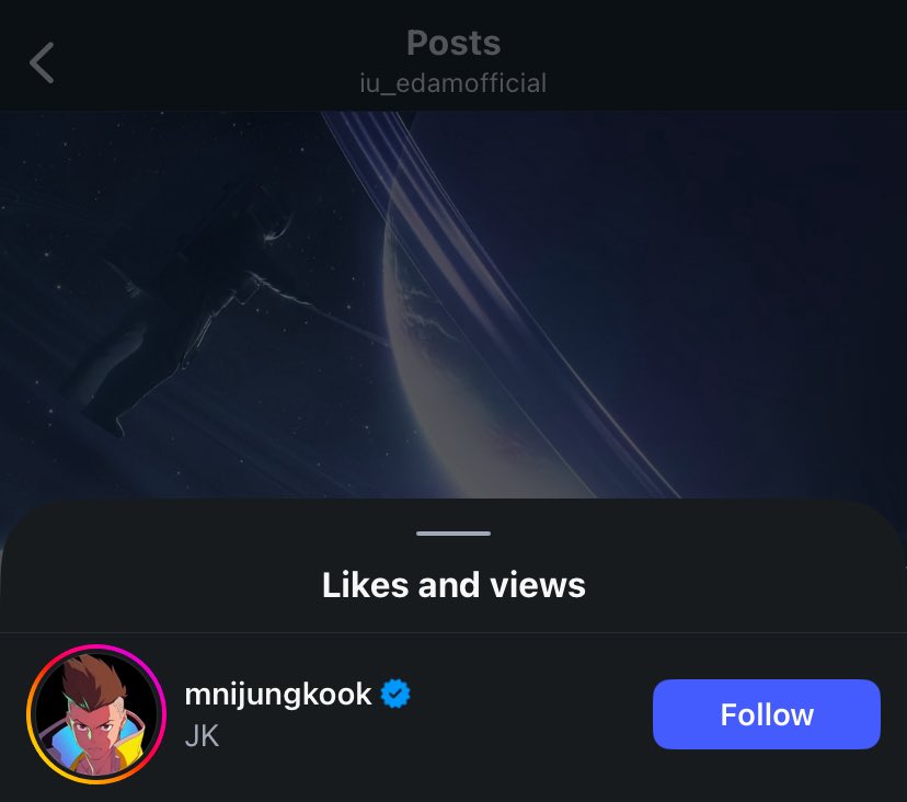 lilacjieunnie's tweet photo. Bts Jungkook liked and reposted IU’s teaser 💜

#아이유 #IU https://t.co/5MtfMWJwKi