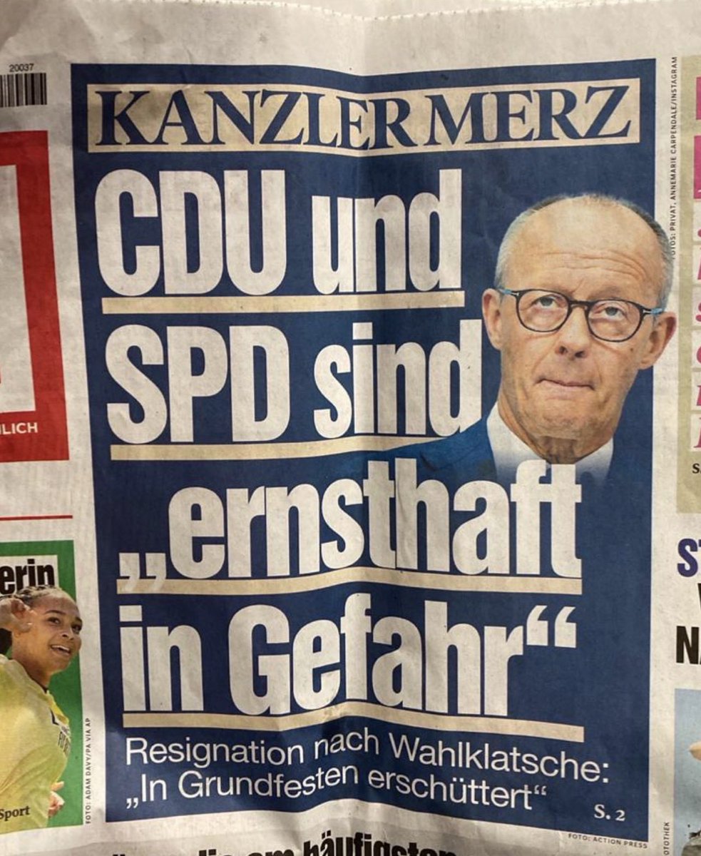 EWagensveld's tweet photo. Ein kleiner Fehler, Herr @bundeskanzler: Nicht die @CDU und @SPD sind ernsthaft in Gefahr, sondern beide Parteien sind eine ernsthafte Gefahr für die Sicherheit, Meinungsfreiheit und Demokratie in Deutschland. https://t.co/frHrhGyPwE