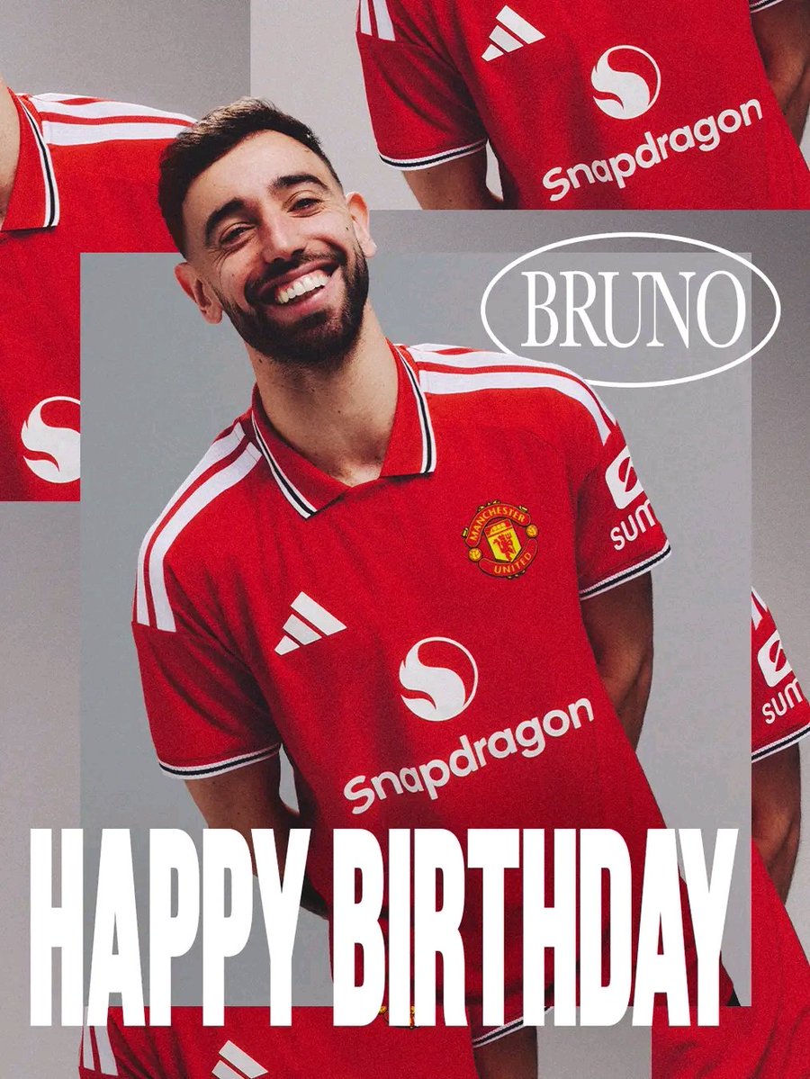 AkinmadeOluseyi's tweet photo. Happy Birthday to our Portuguese Magnifico 🇵🇹 @B_Fernandes8 Enjoy your Big Day Minister for Midfield https://t.co/pANoqThFNt