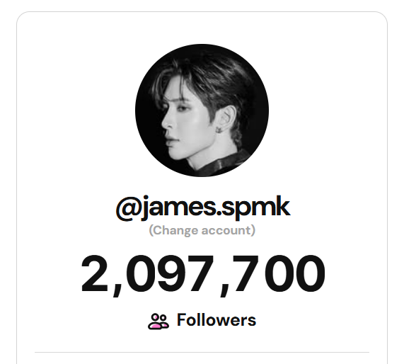 jsyofjamessu's tweet photo. 2.1M is coming soon 🙌
#JamesSu https://t.co/chLZG6OKkA