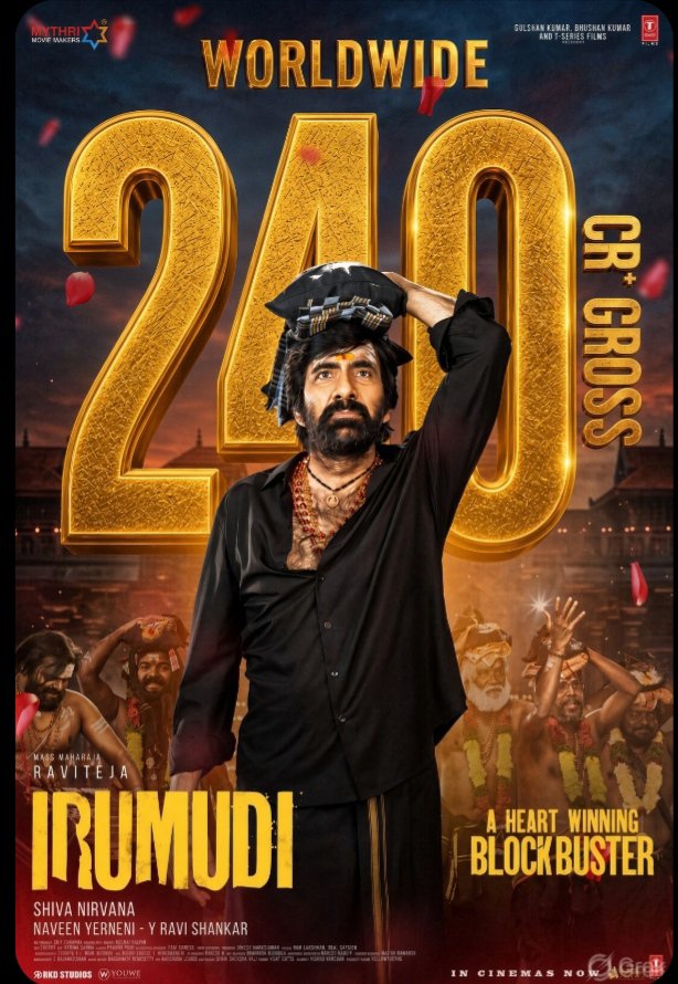 Cine_Uncensored's tweet photo. Irumudi 18 Days Worldwide Box Office Update  :- 

Day Wise Collections :- 

♦️ Day 1 - 19.30 crore 
♦️ Day 2 - 20 Crore 
♦️ Day 3 - 24.50 crore 
♦️ Day 4 - 16.85 crore 
♦️ Day 5 - 15.55 crore 
♦️ Day 6 - 12.45 crore 
♦️ Day 7 - 8 crore 

♦️ Day 8 - 11.35 crore 
♦️ Day 9 - 15 crore 
♦️ Day 10 - 17.80 crore 
♦️ Day 11 - 7.60 crore 
♦️ Day 12 - 6.70 crore 
♦️ Day 13 - 5.50 crore 
♦️ Day 14 - 4.60 crore 

♦️ Day 15 - 5.70 crore
♦️ Day 16 - 6.20 crore 
♦️ Day 17 - 7.60 crore 
♦️ Day 18 - 2.02 crore 

Total India collections - 215 Crore 

Overseas Collections - 25 Crore 

Worldwide Collections - 240 crore 

Verdict - All Time Blockbuster 

Recovery - 660%