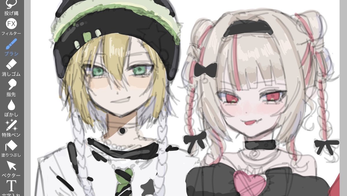 55ksrg_'s tweet photo. この後塗りミスって没にしちゃったやつ😢 https://t.co/NlvJTM9JW6