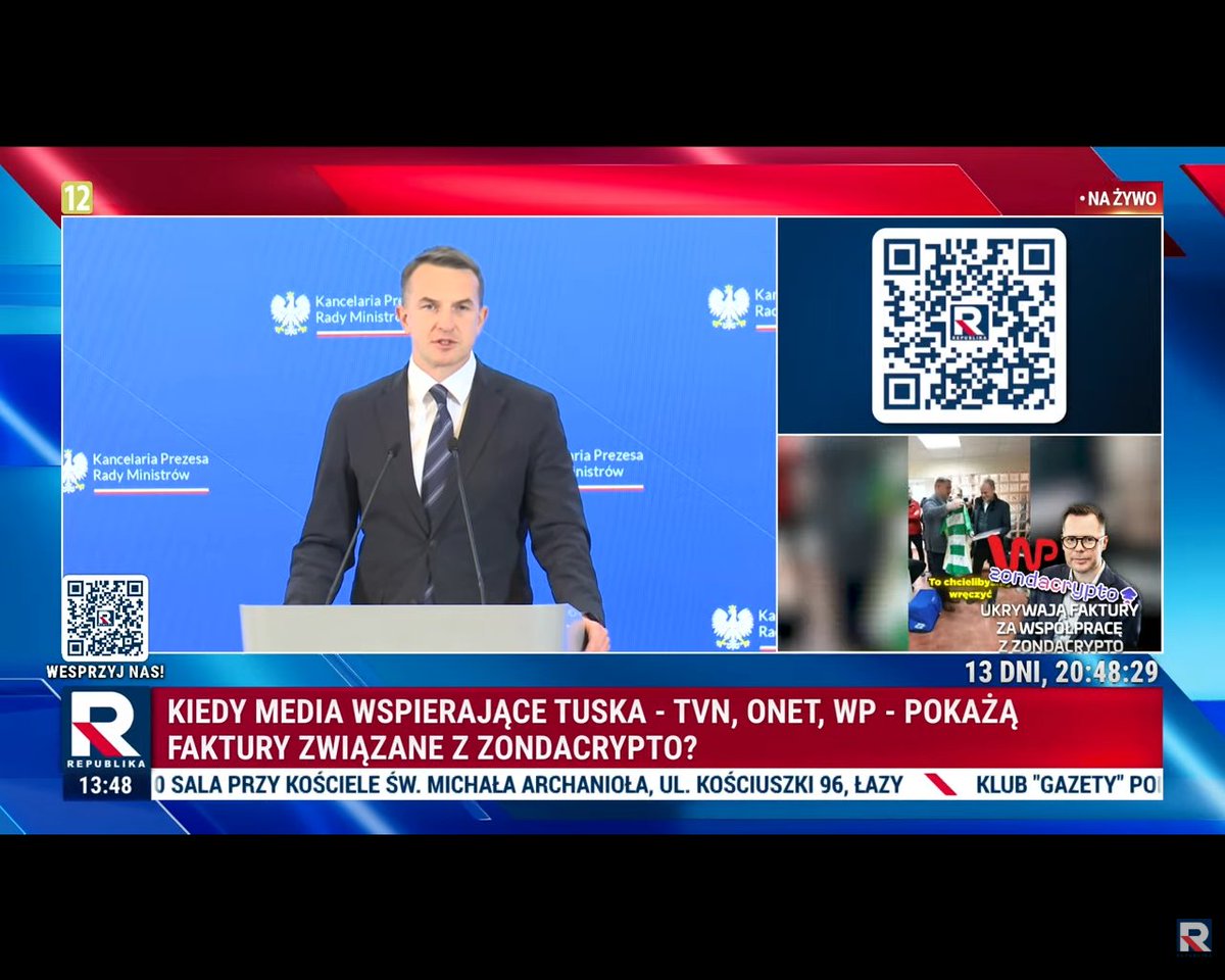 OgladamW's tweet photo. Kochani, prosiliście, by zebrać wszystkie paski z i po konferencji rzecznika rządu. Tu one. Wszystkie 11 x #real https://t.co/RomRFWLfYz