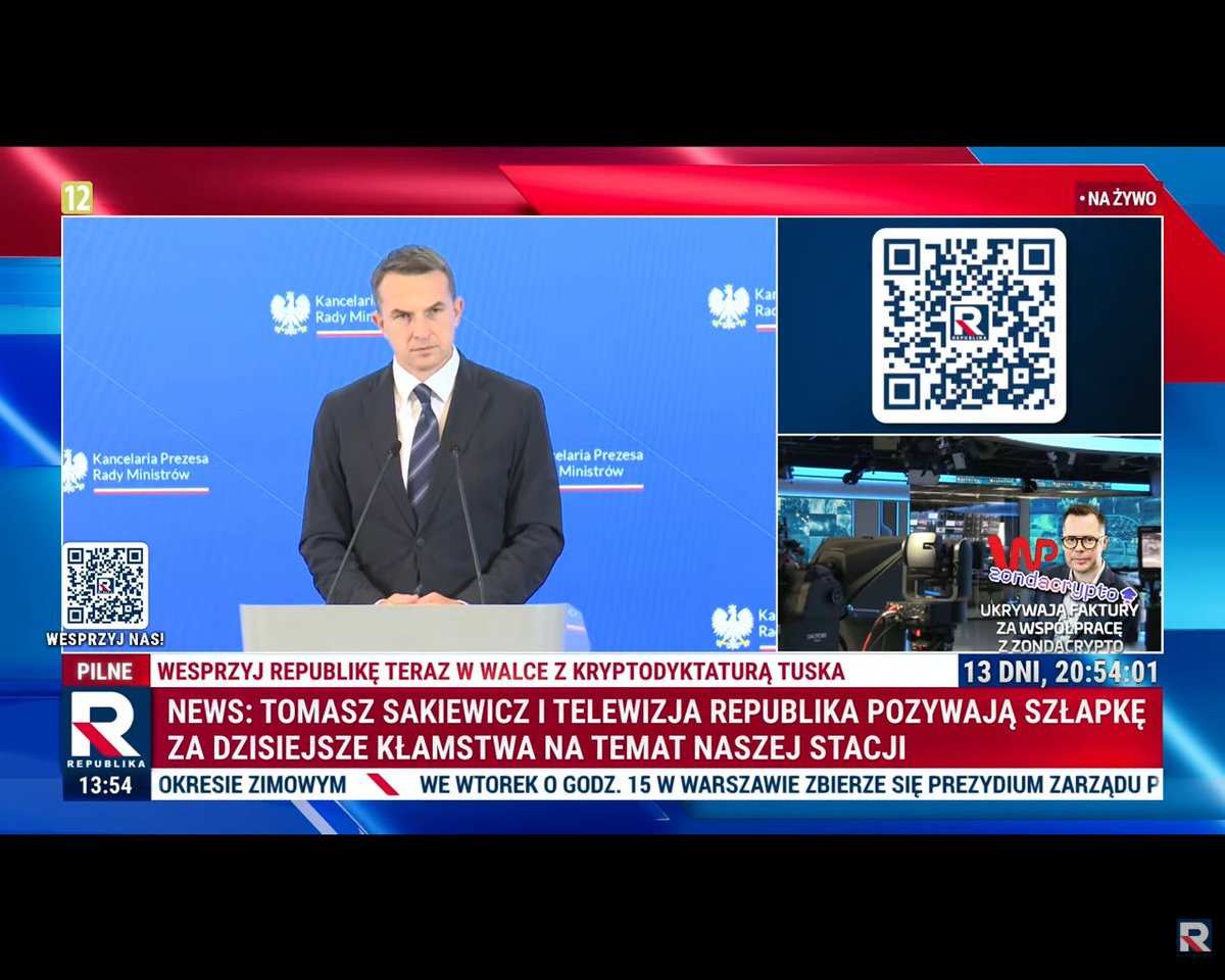 OgladamW's tweet photo. Kochani, prosiliście, by zebrać wszystkie paski z i po konferencji rzecznika rządu. Tu one. Wszystkie 11 x #real https://t.co/RomRFWLfYz