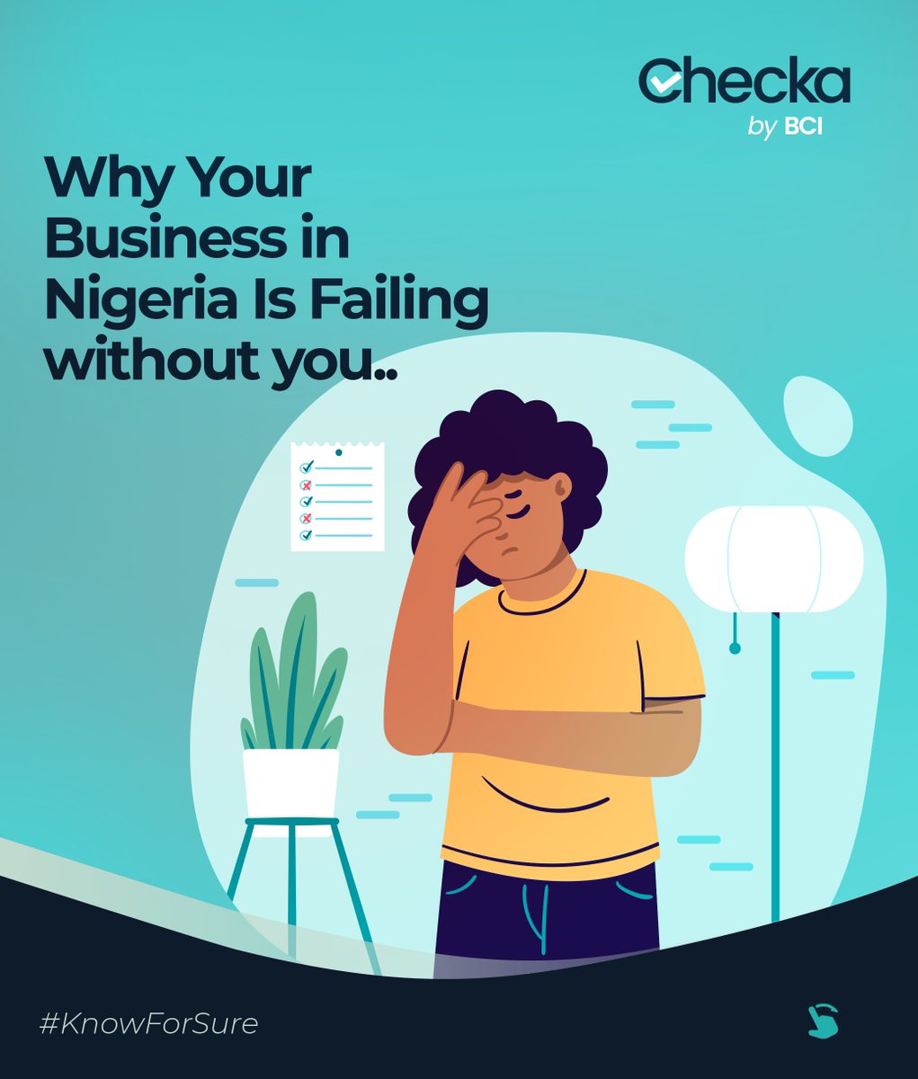 checka_by_BCi's tweet photo. There are ways to know more about the people, places and stories behind your operations, without booking a flight to Nigeria every time you need answers.  

Checka helps you verify, even when you’re miles away.  

Speak with our team today. 
#nigeriansindiaspora #trustbutverify https://t.co/kuLUl1ZjSu