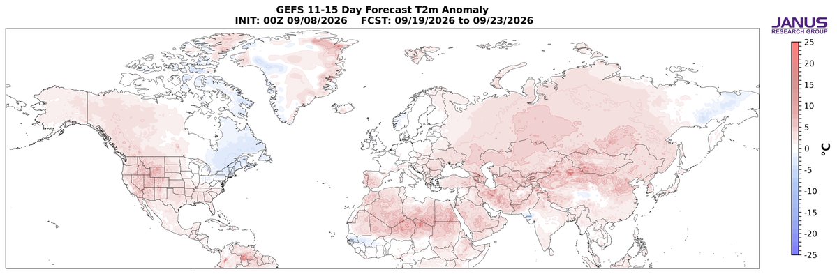 judah47's tweet photo. Well the cavalry heard the call & are on their way! The Ural blocking first triggered first cooler temperatures & #snow to Siberia, a stretched #PolarVortex, Alaskan ridging & then troughing in east North America with cooler temperatures predicted for Eastern Canada & Eastern US. https://t.co/9riYptYihM