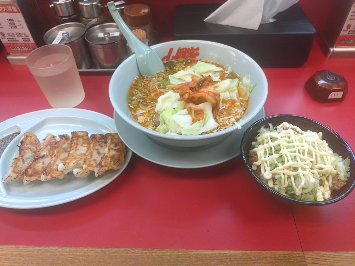 NSL00_0909's tweet photo. 勝利飯の山岡家🍜
期間限定俺にはちょうど良い辛さでした🤗
絶対負けたと思ったけど勝ててよかった！

湾岸勢なら伝わる神曲4選
No Regret
Chemical Love
Dearest euro mix
Real ization

特にReal izationの対戦動画は当時めっさ観てた👍 https://t.co/cLLR90rjMl