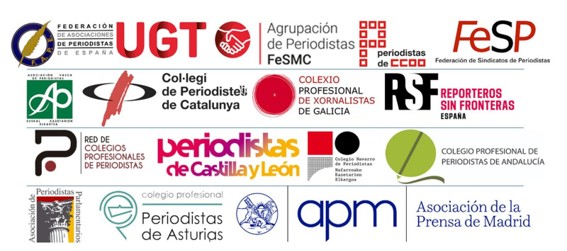 aprensamadrid's tweet photo. ▶️ Manifiesto en defensa de la profesión periodística y del derecho a la información https://t.co/mQsYGLExbP #ManifiestoAPM

▶️ Las organizaciones firmantes no vamos a normalizar las agresiones, las amenazas, el acoso ni el señalamiento de periodistas mientras ejercen su trabajo https://t.co/uIMxuOGcn7