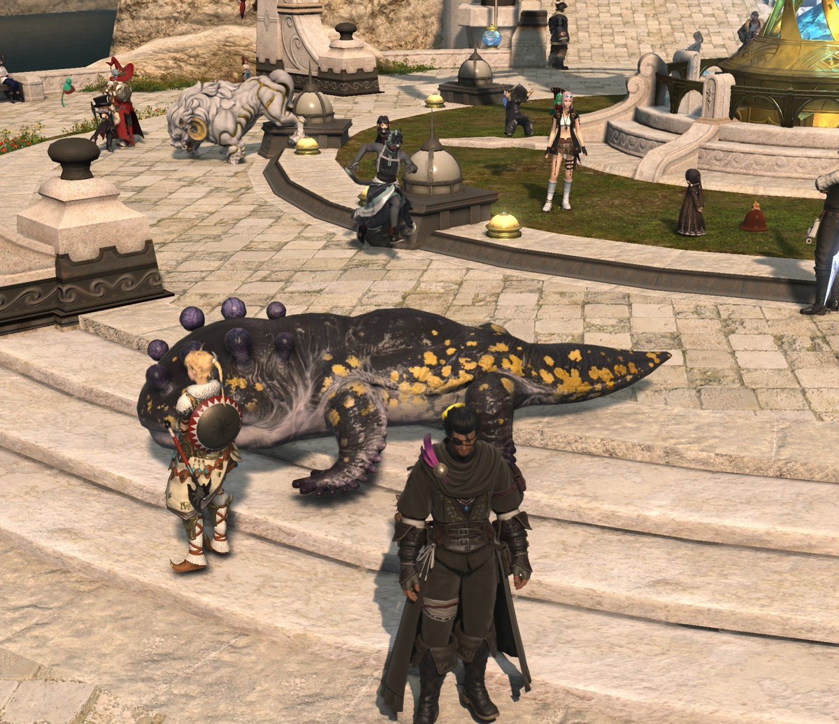 VeridisArpegius's tweet photo. The cities just having these fucking Beastmaster creatures now is hilarious dude https://t.co/1zilV8beRN