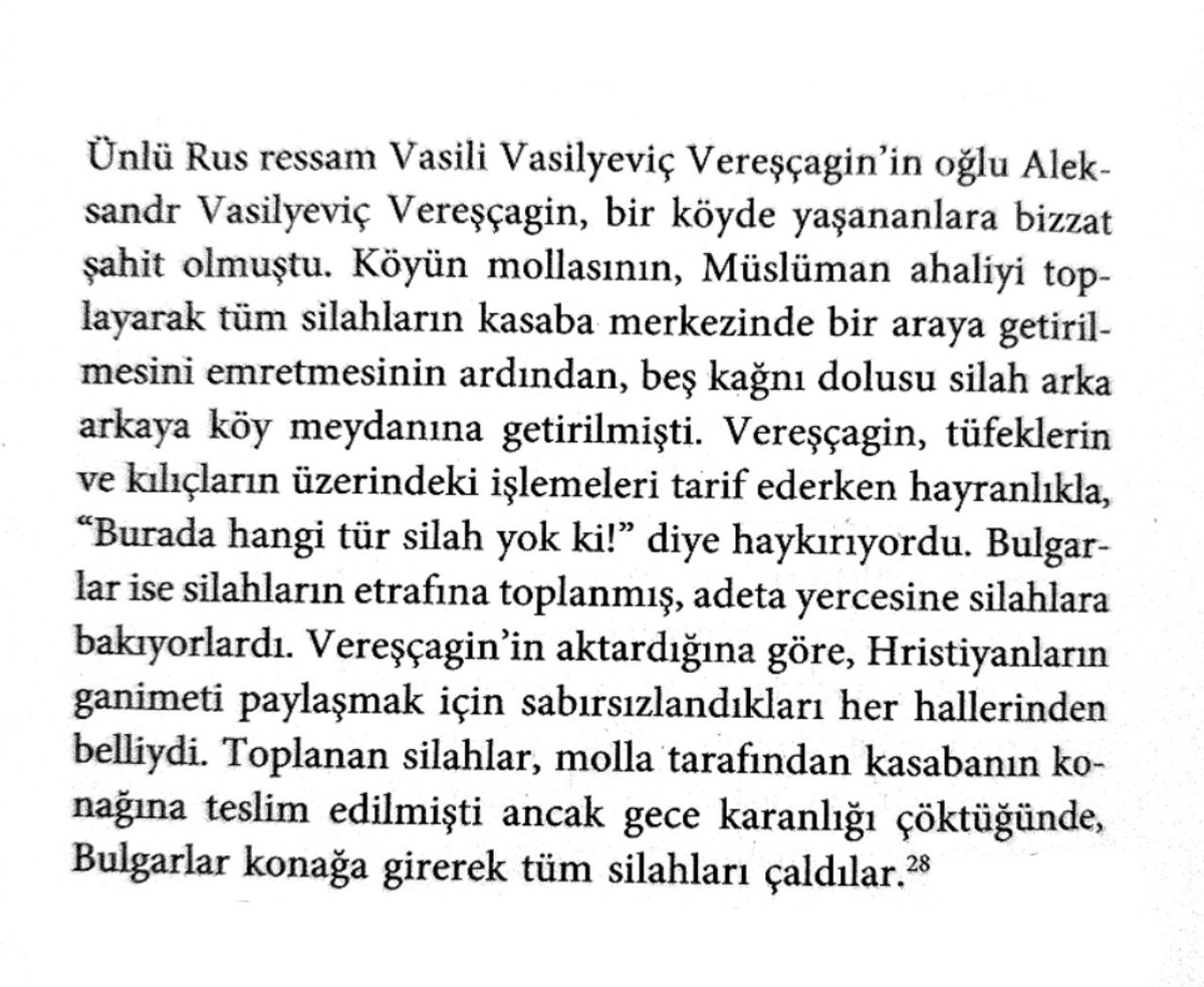 turkificator's tweet photo. Türkler nasıl kendi silahlarının kurbanı oldu? "Çatışma çıkmasın" bahanesiyle Ruslar tarafından Türklerden toplanan silahlar bir kasaba konağında depolanıyor, geceleri Bulgarların konağa girip silahları çalmasına ise göz yumuluyordu. https://t.co/w0PIIDJ3dW