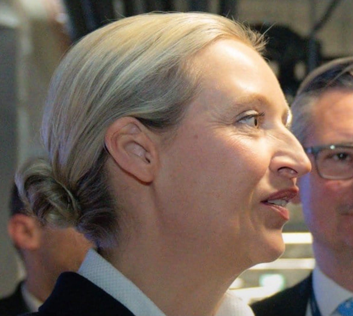 basedbrickpush1's tweet photo. if you actually think THIS female politician is going to solve anything in Germany... you're a dense individual. https://t.co/MjNAlz7zTb