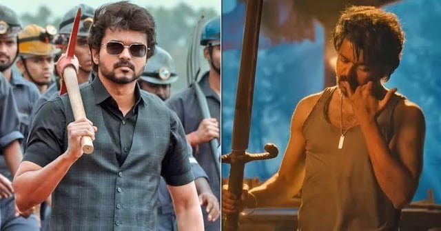 Padmanavijay2's tweet photo. Highest Combined Box Office Collection by Actors in a Single Year ( Kollywood )

Vijay - 930Cr ( Varisu 310 + Leo 620 - 2023 )🥵

Rajini - 850Cr ( Kaala 160 + 2.0 690 - 2018 )

Suriya - 520Cr ( Karuppu 310 + VAS 210 - 2026 )

@actorvijay Undisputed King of Box Office 🙏🔥 https://t.co/3J2pSZQ9ni