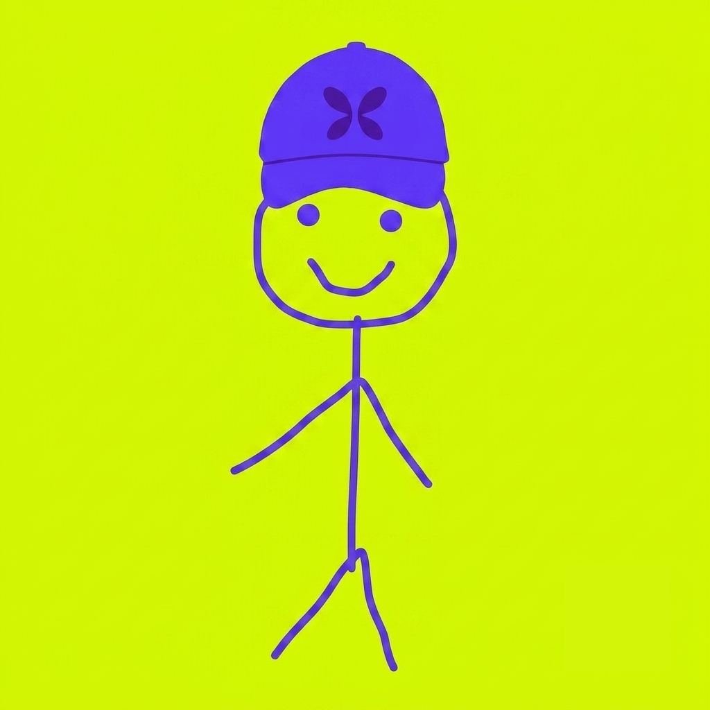 ytflzyyds's tweet photo. 这是  $Ben   Be like Ben
故事里暂时定为 Flap 的官方吉祥物。
 
一根紫色火柴人，头顶那顶带着蝴蝶的紫帽，背景永远是刺眼的荧光黄  

别人还在争论下一个百倍梗该长什么样，Ben 已经站在 Flap 门口，把帽子往下一压，说了一句：  

“我来发币”  

于是 $BEN 在 BNB 上出生了。  
总量 10 亿，一对就配上真实的 QQQ。  
交易税不用进谁的口袋，而是替持有者去买股票分红。  
不需要券商账户，不需要 KYC，不需要等审核。  
Ben 只是 Flap 的吉祥物，却把“玩梗”和“分红”焊在了一起。  

第一夜，市值像被谁踹了一脚。  
从无人问津，一口气冲过 1700 万美元，价格摸到 0.017附近
K 线几乎垂直，群里全是绿蜡烛和“Be like Ben”
Ben 站在荧光黄背景前，帽子上的蝴蝶轻轻扇了两下，像是在说：早到的人，果然聪明。  

然后市场按惯例来了。  

24 小时里，价格从高点腰斩再腰斩，跌到 0.0038 美元 一带，市值回到 380 万美元 左右。  
有人骂，有人割，有人说“吉祥物也救不了盘”。  
Ben 还是那副笑脸。  
他不解释，也不喊单，且官方人员集体沉默，似乎在筹划着什么，似乎在等待着什么。

所有人继续站在 Flap 的门口，看着成交量依然上千万，看着 8000 个地址还没走干净。  

因为 Ben 从来不是来承诺只涨不跌的。  

他的工作很简单：  

让后来的人看见——  
原来 meme 也可以配真股票，  
原来税收可以变成分红，  
原来在 BNB 上，可以比所有人更早一步。  

市值从 1700 万落到 380 万，对别人是过山车。  
对 Ben 来说，只是帽子被风吹歪了一点。  

他伸手把紫帽扶正，蝴蝶又亮了一下。  

我来得很早。  
我在 BNB 上。  
我是 Flap 的吉祥物。  

Be like Ben。

0x7bc70ae0f2a67d2fdc0180a697a611f21c857777
