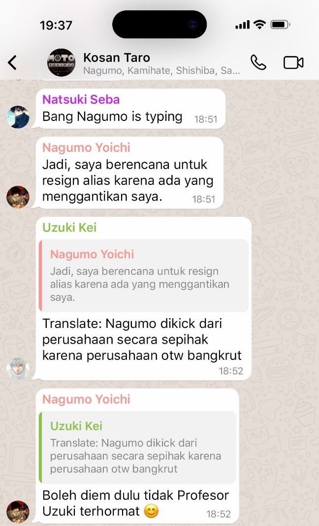 lavieestfleur's tweet photo. Ketika Nagumo Yoichi butuh loker 

From Rumah Sakamoto The Series
#sakamotodays local!au fanfiction https://t.co/cIflViQgqg