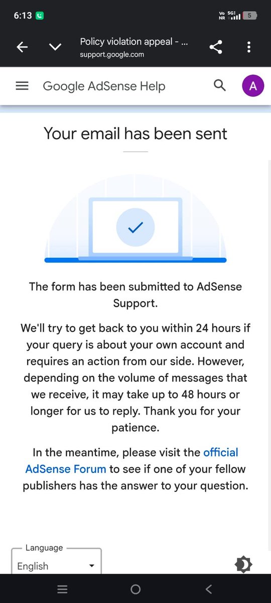 malik19935812's tweet photo. At YouTube request, I have submitted my second appeal. Please conduct a human review of my channel. My AdSense account is completely legitimate, yet I am facing this issue due to what appears to be an error. Please review my case manually and help resolve this issue @TeamYouTube https://t.co/gvhoXcQ587