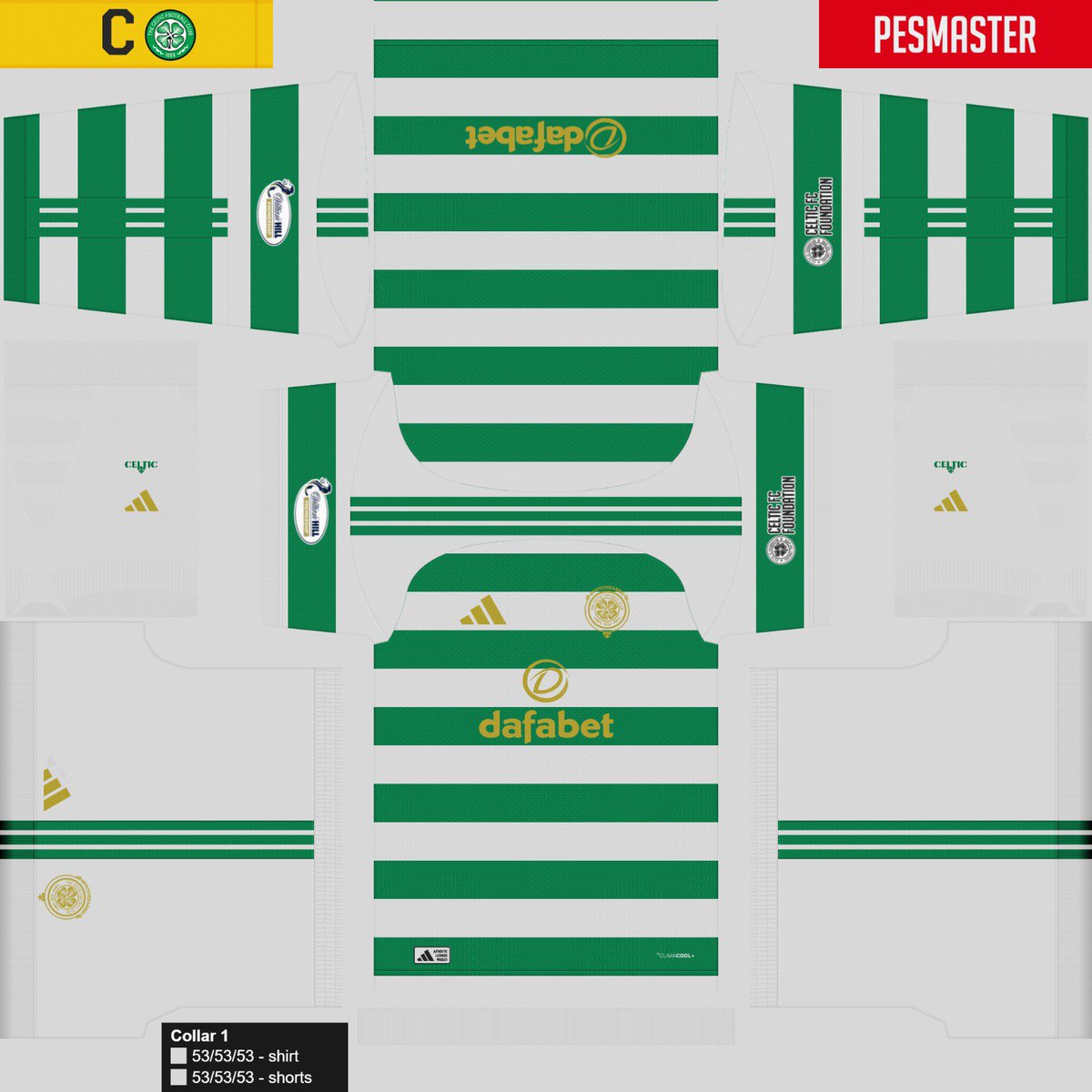 VictorM14377650's tweet photo. CELTIC FOOTBALL CLUB KIT 26-27
#pesmaster #efootball #efootball27 #kitpes @CelticFC https://t.co/K0UVMi62bw