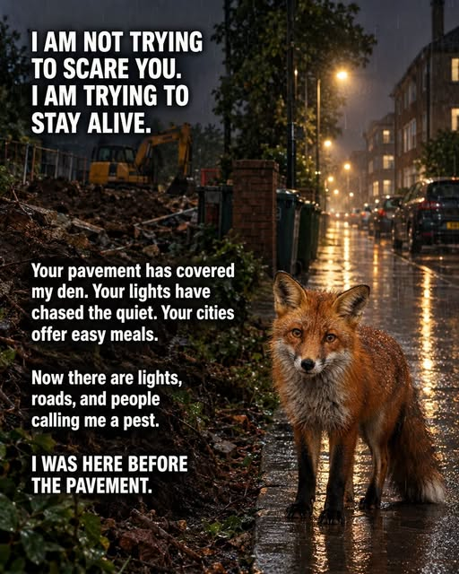 tiger26931's tweet photo. Sometimes wildlife enters our cities not to harm us, but because its home has disappeared. 
Roads, lights, and construction can leave animals with nowhere to go. Let’s protect natural habitats and learn to coexist with wildlife before it’s too late. https://t.co/a21WdUx4mX