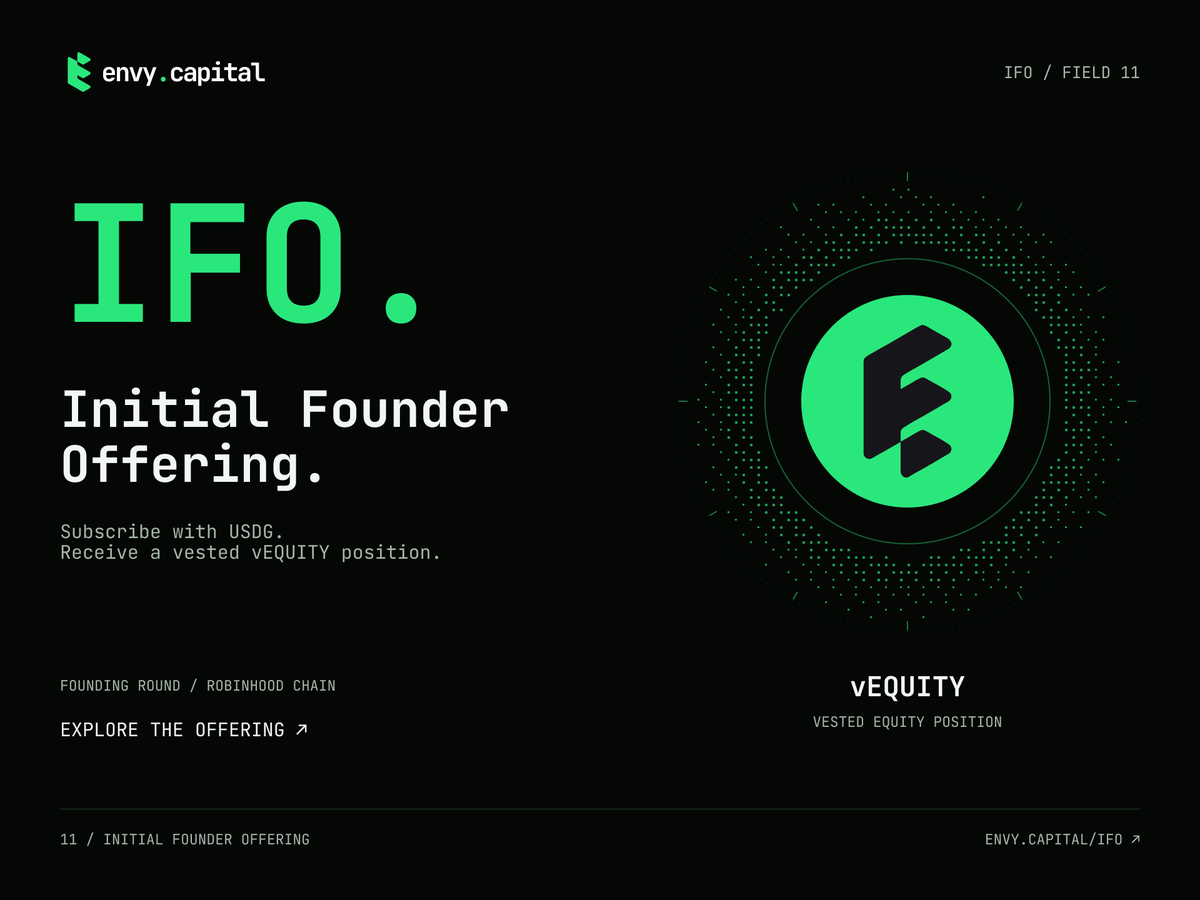 envy_capital's tweet photo. After taking in feedback on phase 1 of the IFO we have made some tweaks for the remainder of the sale.

- no remaining wallet caps
- vests have been reduced greatly from 90 days to 14 days 
- if you purchased in phase 1 your vesting will also be 14 days

https://t.co/vVEcKBpzys https://t.co/8CFUos7HsI