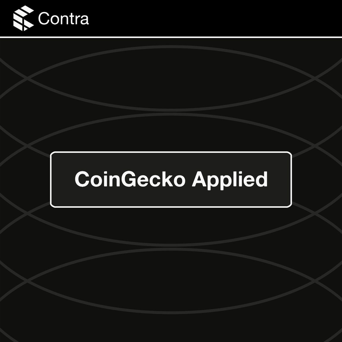 Use_Contra's tweet photo. Applied for CoinGecko Verification: ID CL0609260092

@coingecko https://t.co/tEjWuLmEhd