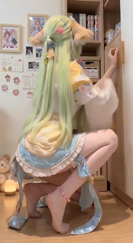 klchosky's tweet photo. 饿了会吃 真的不傻   #cosplay 🤭🤭 https://t.co/9NMiuHKft0