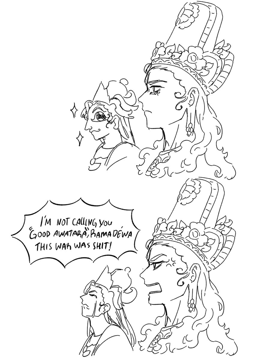SisikRubinatt's tweet photo. My guilty pieces of Sunda!Rama

#Ramayana https://t.co/InYXACS1me