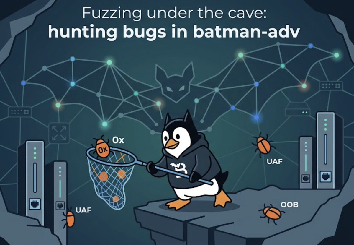 FuzzingLabs's tweet photo. Takeaway: public coverage dashboards are a map of where the bugs still are. The gaps are the target list.

Full write-up by Alexis &amp; Lyes, crash traces, the Syzlang grammar, the kernel patch:

https://t.co/3fObC61PVN https://t.co/uRFzOBwLGz