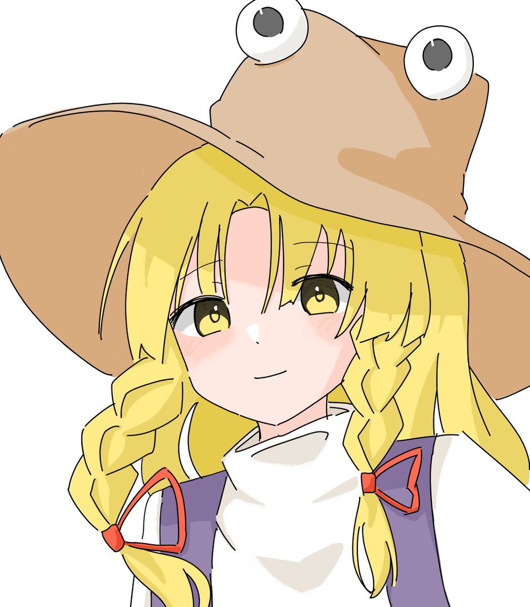 torisan_dacho's tweet photo. 三つ編み諏訪子再掲 https://t.co/Qx0bvqhaTa