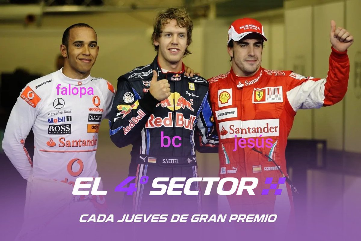 SpeedSectorF1's tweet photo. 🟣 ¡SEGUIMOS con "El 4° Sector"!

🤩 Recuerda que cada jueves de Gran Premio, Speed Sector te trae el mejor debate sobre el finde de carreras de la F1 

⏰ El horario del Space lo encontraréis junto a los horarios del Gran Premio. ¡No os lo perdáis! 

🇪🇸 21:00 / 🇦🇷 16:00

#F1 https://t.co/eVmpj6DgYB