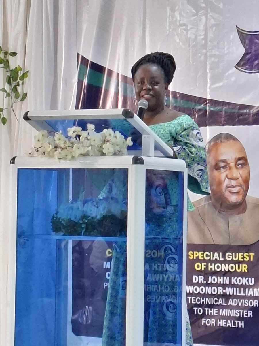 GhanaNurses's tweet photo. "The change that we are all desiring starts with us" ~ Mrs. Perpetual Ofori-Ampofo, President - GRNMA
#MidwivesSociety
#Winneba2026
#BiennialConference
#DelegatesCongress https://t.co/nWoOcnex3Q
