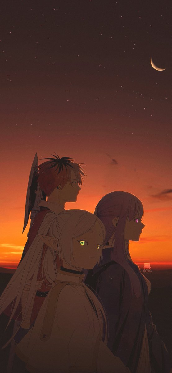 buulehya's tweet photo. Wallpaper Frieren https://t.co/YDzCfUfsxT