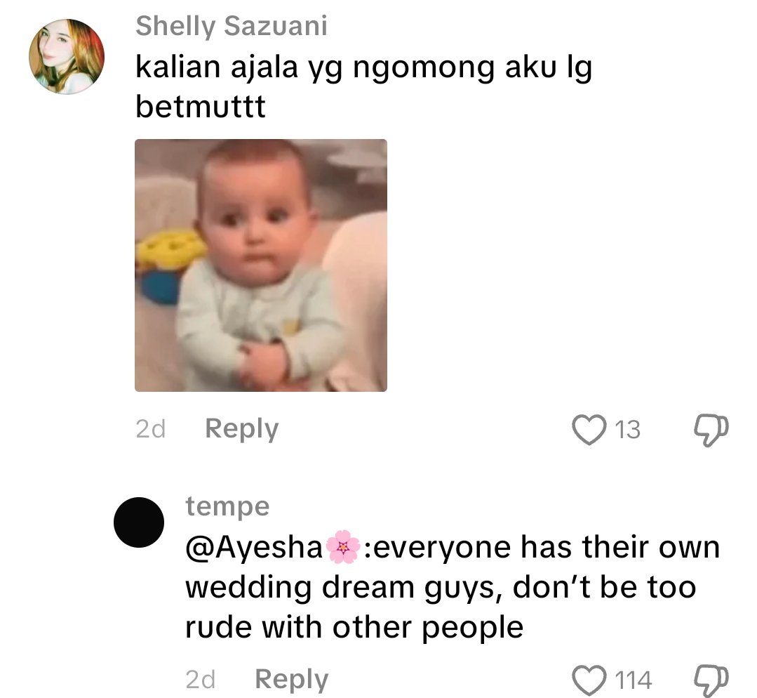 piokaa_art's tweet photo. Normies tidur, besok ganggu kebahagiaan orng.

Lagian acara nikahan mereka sendiri, duit mereka sendiri. 
Kek mentang² dibalik layar nyinyirin hobi orng. Giliran ditegur balasannya g masuk akal semua.

"alasan template"
Dri pd loe GK bisa jelasin ap maksud argumen Lo🤡🤡🤡 https://t.co/SgF9OijQqM