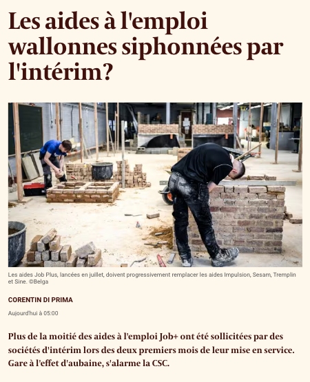 christiemorreal's tweet photo. Jeter des centaines de millions d’argent public dans de l’emploi précaire, c’est du gaspillage.

On l’a dit dans toutes les langues, mais le MR et les Engagés n’ont rien voulu entendre et ont balayé nos propositions pour créer de vrais emplois durables.

Notre alternative est claire : l’argent public doit sécuriser le travail et les travailleurs, pas subventionner les emplois Kleenex et la précarité.
@PSofficiel https://t.co/VkdiXz75qy
