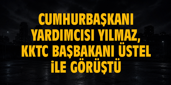 medyaegecomtr's tweet photo. Cumhurbaşkanı Yardımcısı Yılmaz, KKTC Başbakanı Üstel ile görüştü https://t.co/JBlm7QBUjJ @MEDYAEGECOMTR 

Selim İmamoğlu
#YuvamızıYıkma
#AdidasıBoykotEt
#ösym
Skriniar
Sergen
#FileninSultanları
Roma
#salı
#OlmazBöyleŞey
#KabinedenİlEmriMüjdesi
ifadehürriyetine darbe https://t.co/4xNii8HGJu