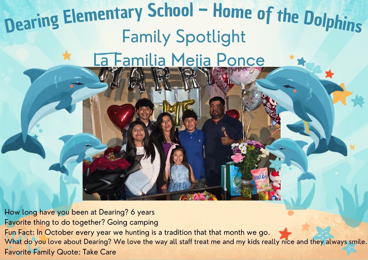 LauraDearingES's tweet photo. Family Spotlight - Hello La Familia Mejia Ponce!! https://t.co/MFj5qfnwpN