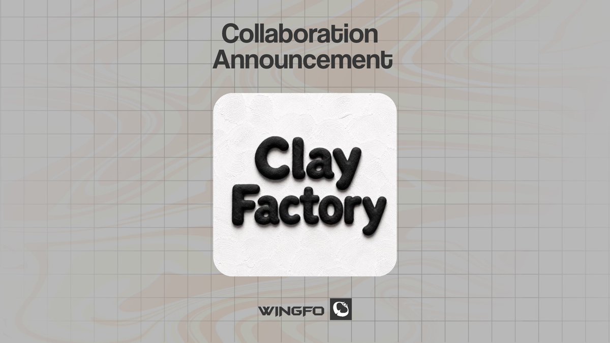 weingfo's tweet photo. Excited to announce our collaboration with @0xClayFactory

3,203 supply 1/1 collection coming in September

Supply: 3,203
Mint Price: 0.0018 ETH
Mint Date: TBA

Raffle will be going live soon on Discord

Huge thanks to the team for the opportunity https://t.co/VWkQkDrcCN
