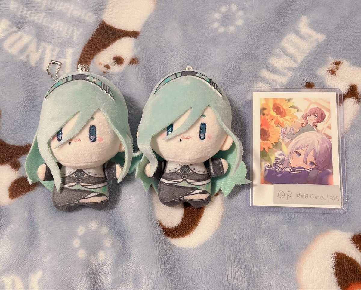 R_amaama1224's tweet photo. プロセカ 上海 ポップアップストア ポップアップ ぬいぐるみ 光の讃歌 代行 10cm ぬい 交換

譲▶︎雫2,(絵名1)

求▶愛莉1,みのり1>冬弥1

BOX購入したのですがみのり、愛莉が何故か出なく、FFさんへお譲り用に探しております💦
代行元の方にお問い合わせ中の為お時間頂きます。 https://t.co/VGIDMtmf2A