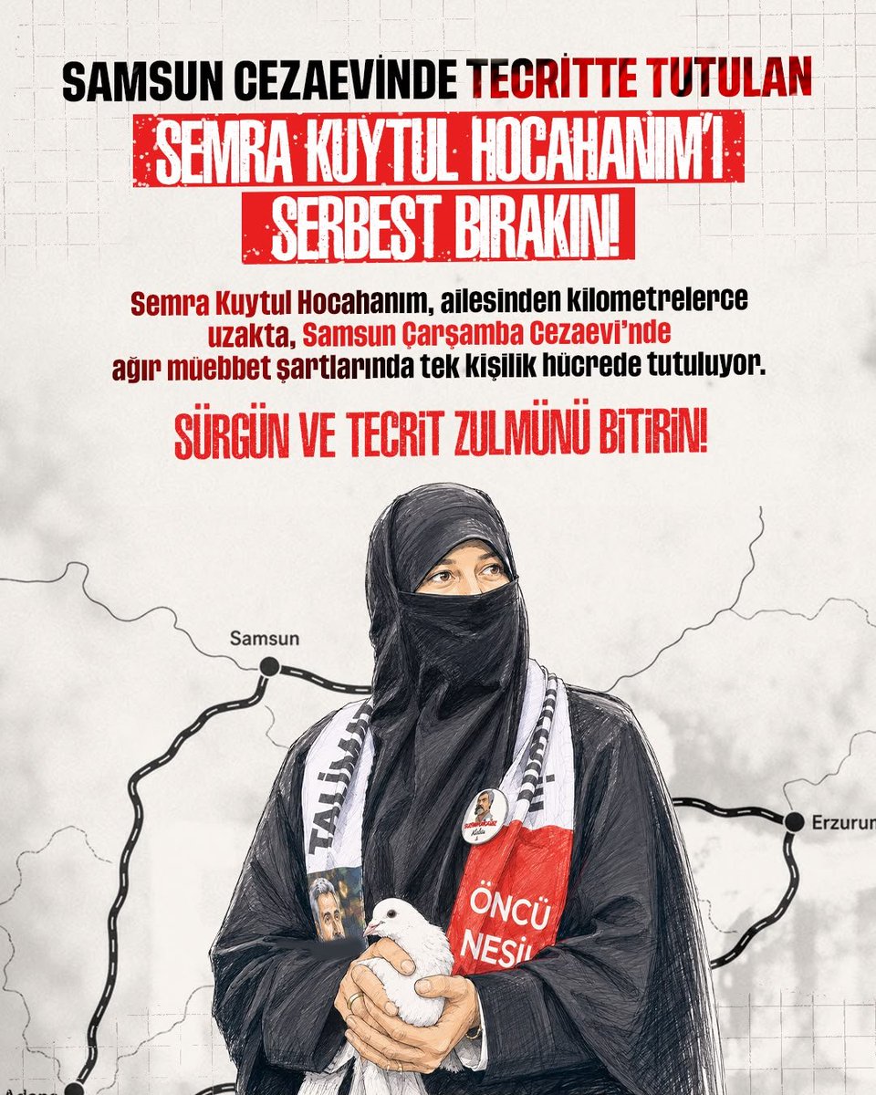 mnbrrprlk's tweet photo. #YargıEliyleZulüm
SemraHocaya Ozgürlük
28Şubat DevamEdiyor https://t.co/MksUwEKNkb