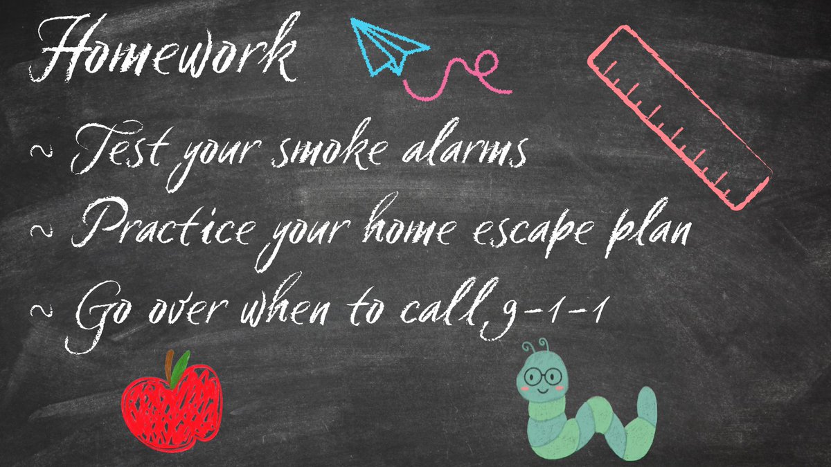 OshawaFire's tweet photo. School is back, and it’s a great time to talk about fire safety with your family!

Before the school year gets too busy, make sure everyone knows:
🚨 What your smoke alarms sound like
🏠 Two ways out of every room
☎️ Call 9-1-1 in an emergency

Have a safe school year! https://t.co/qxkgEdGyuh