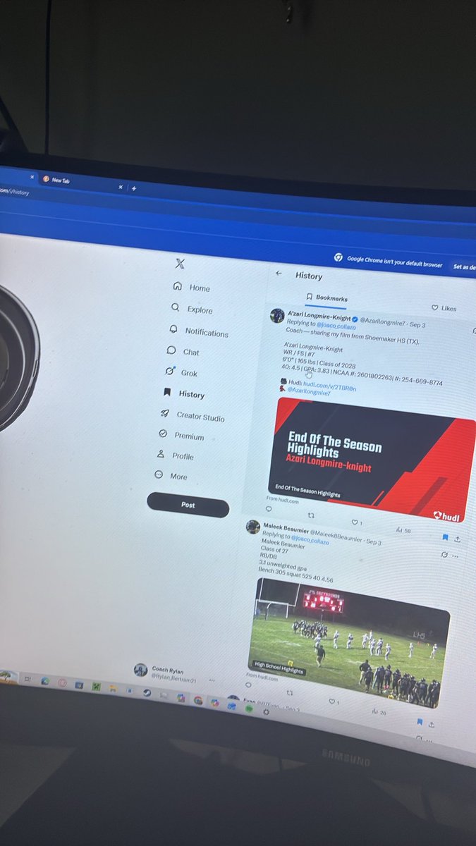 Rylan_Bertram21's tweet photo. Athletes DM or Drop that film sending highlights out NOW! https://t.co/GoYLTgFxRE