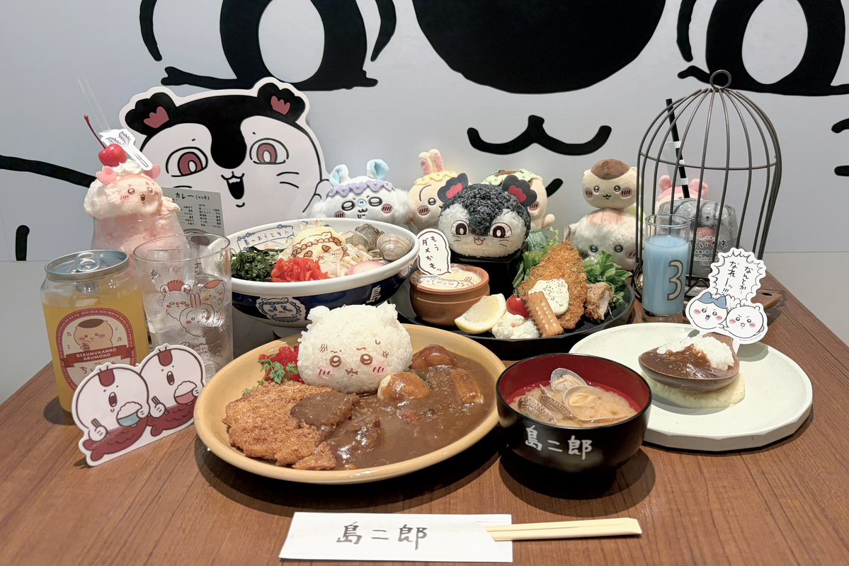 ht_38ob's tweet photo. 念願のちいかわカフェꌩ-ꌩ💘💫 https://t.co/zoLC0kyx0i