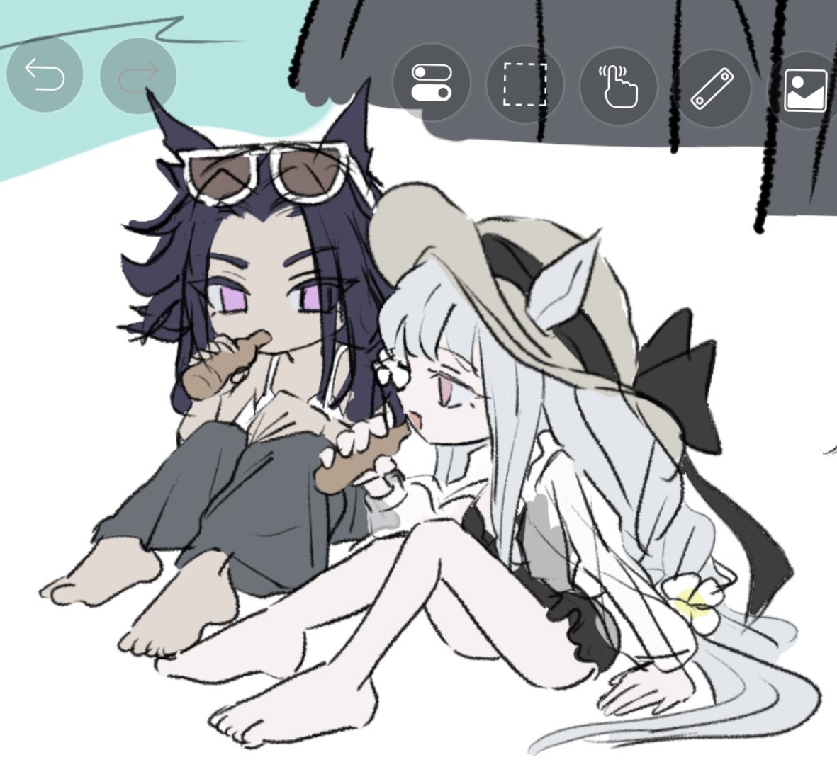 Iejszue's tweet photo. @1
頭おかしいからもう秋なのに水着の絵を完成させようとしてる https://t.co/Ul4KqhQ5BZ