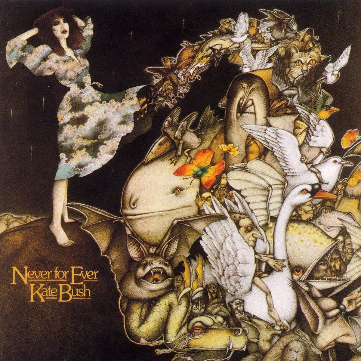 JakeRudh's tweet photo. On this day in 1980, Kate Bush released her third studio album “Never for Ever” featuring “Babooshka,” “Army Dreamers,” and “Breathing” https://t.co/coaIeRsJtY