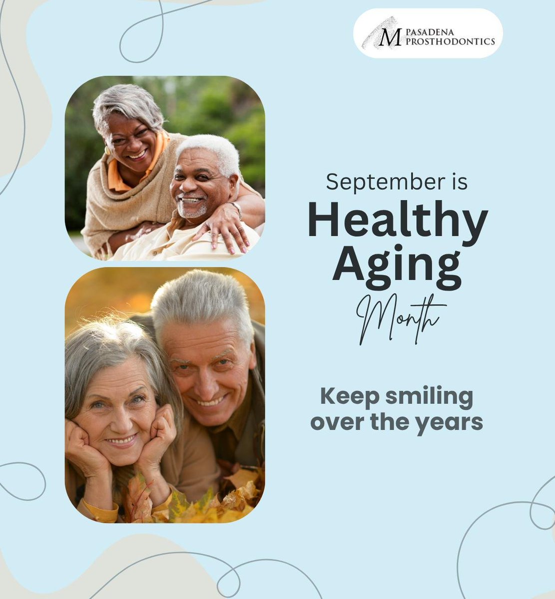 PasadenaProsth1's tweet photo. Take care of your smile and oral health throughout the years with a wide range of dental services that aim to prevent, diagnose, and treat conditions that affect your teeth and jaws. Book your consultation today. #dentistry #healthyagingmonth #healthysmile #pasadena #CA https://t.co/2ixWH1a1YE