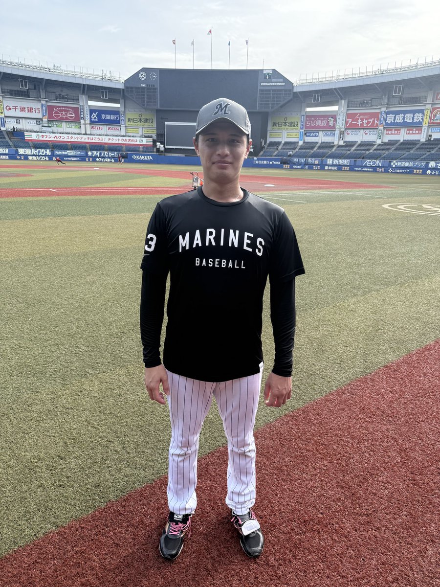 chibalotte_pr's tweet photo. 明日の予告先発は #毛利海大 投手です！
#chibalotte #広報 https://t.co/4jblOutMf2