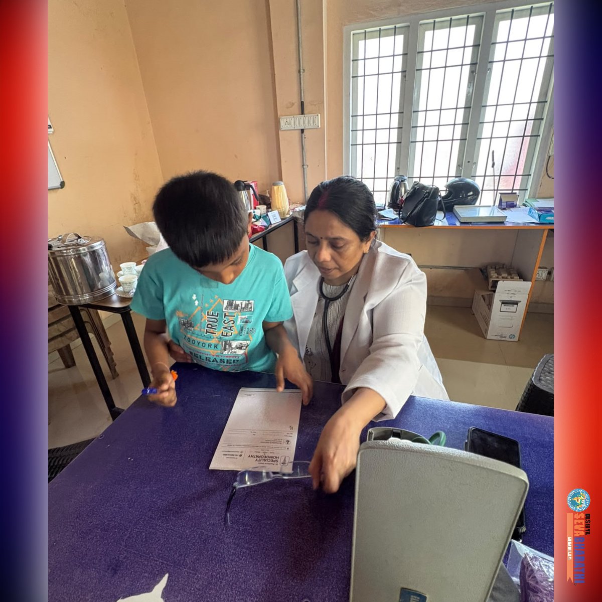 DeseeyaE's tweet photo. Sevabharathi Ernakulam Unit and Dr. Preetha M. Unni’s Specialty Homoeopathy Centre jointly organized a free medical camp in Kadavanthra. The initiative benefited 35 individuals with the dedicated support of 12 volunteers.

#Sevabharathi #Ernakulam #Homeopathic https://t.co/OTaRPOYTDD