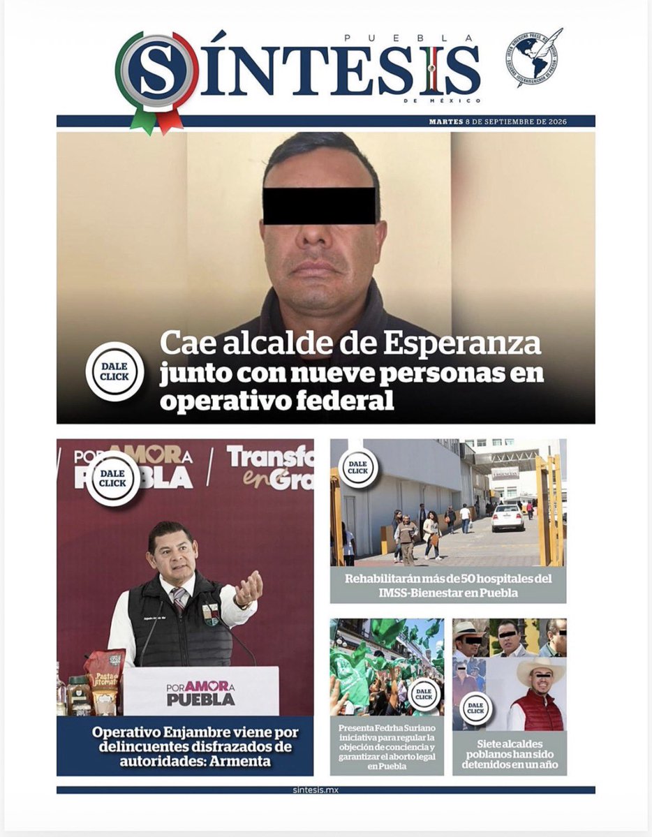 periodistasoy's tweet photo. En operativo federal el presidente municipal de Esperanza, Puebla, Isaac Rodríguez, fue detenido como parte de una red criminal dedicada al robo de autotransporte en la autopista Puebla-Veracruz. ¿A poco las autoridades de la entidad nunca supieron de sus actividades delictivas? https://t.co/a0GmBavhke