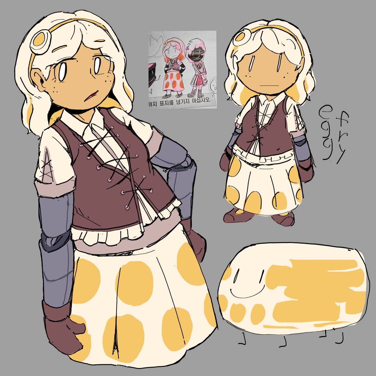 zeroninefourten's tweet photo. eggy gijinka #BFDI https://t.co/tTtw6iC78b