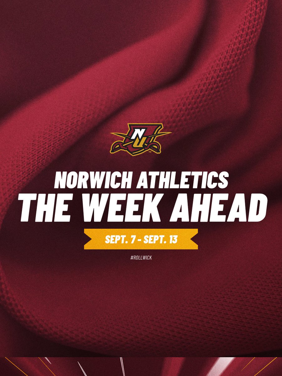 NorwichCadets's tweet photo. βοΈ πππ ππππ πππππ
Another busy week for the Cadets!
β³ Tony Mariano Golf Invitational
π Maple Sap Bucket
π Men's rugby home opener
π Women's rugby trip to Maine
β½ Four soccer matches
π Two road matches
βοΈ 11 events across six days
#RollWick https://t.co/ZhbJ6mncsN