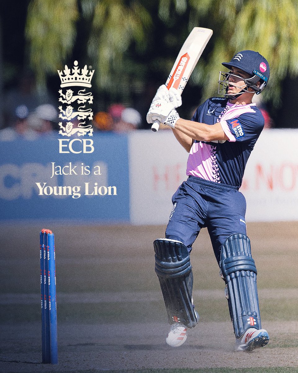 Middlesex_CCC's tweet photo. Jack Nelson has been called up to the England u19 squad for their four Youth ODIs against Pakistan this month.

Go well, Jack! 👏 https://t.co/0eTVlGtdvE