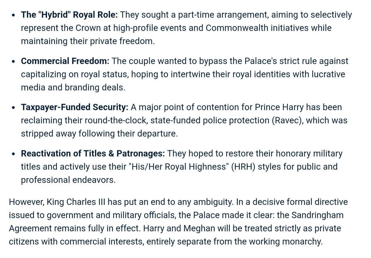 elhetra's tweet photo. @quickbeam71 @according2_taz By pretending to move back to the UK the wannabe paralegal thought she had circumvented the Sandringham agreement. https://t.co/ONH5urILbt